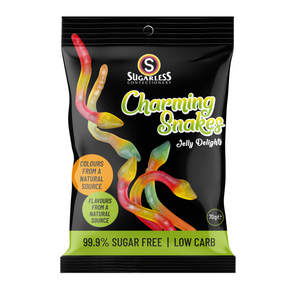 Charming Snakes - 70g - Sugarless Confectionery