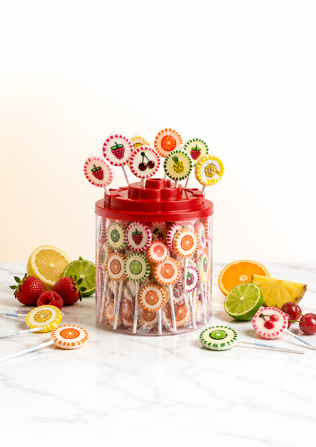 Lollipops (lucky dip choice of flavour) - Sugarless Confectionery