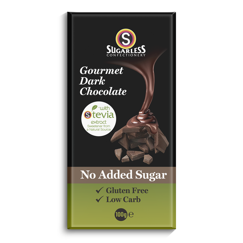 Gourmet Dark Chocolate - Sugarless Confectionery