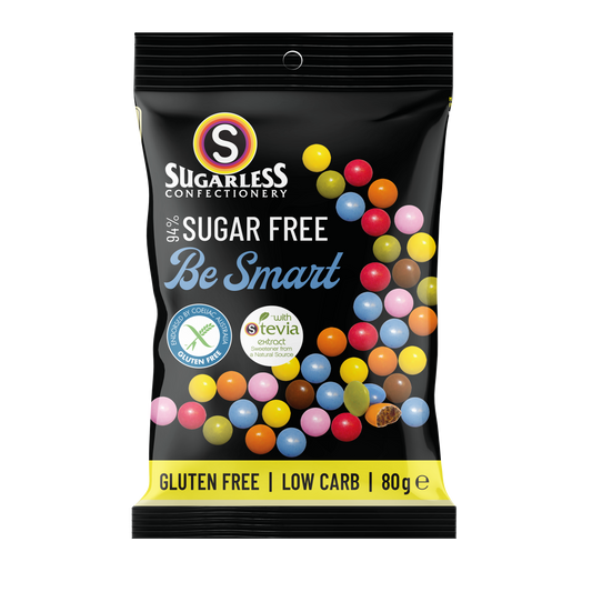 Be Smart Chocolate Coated Beans - 80g - Sugarless Confectionery