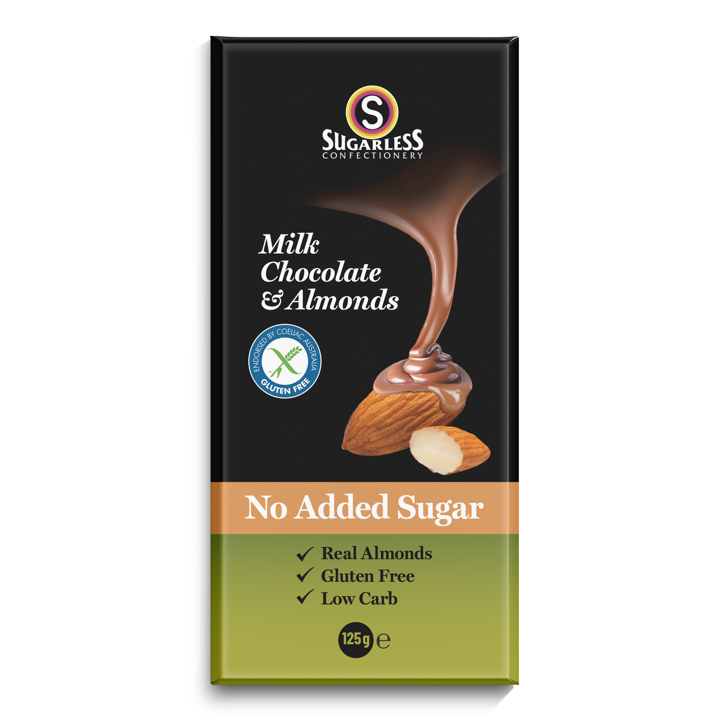 Milk Chocolate & Almonds - 150g