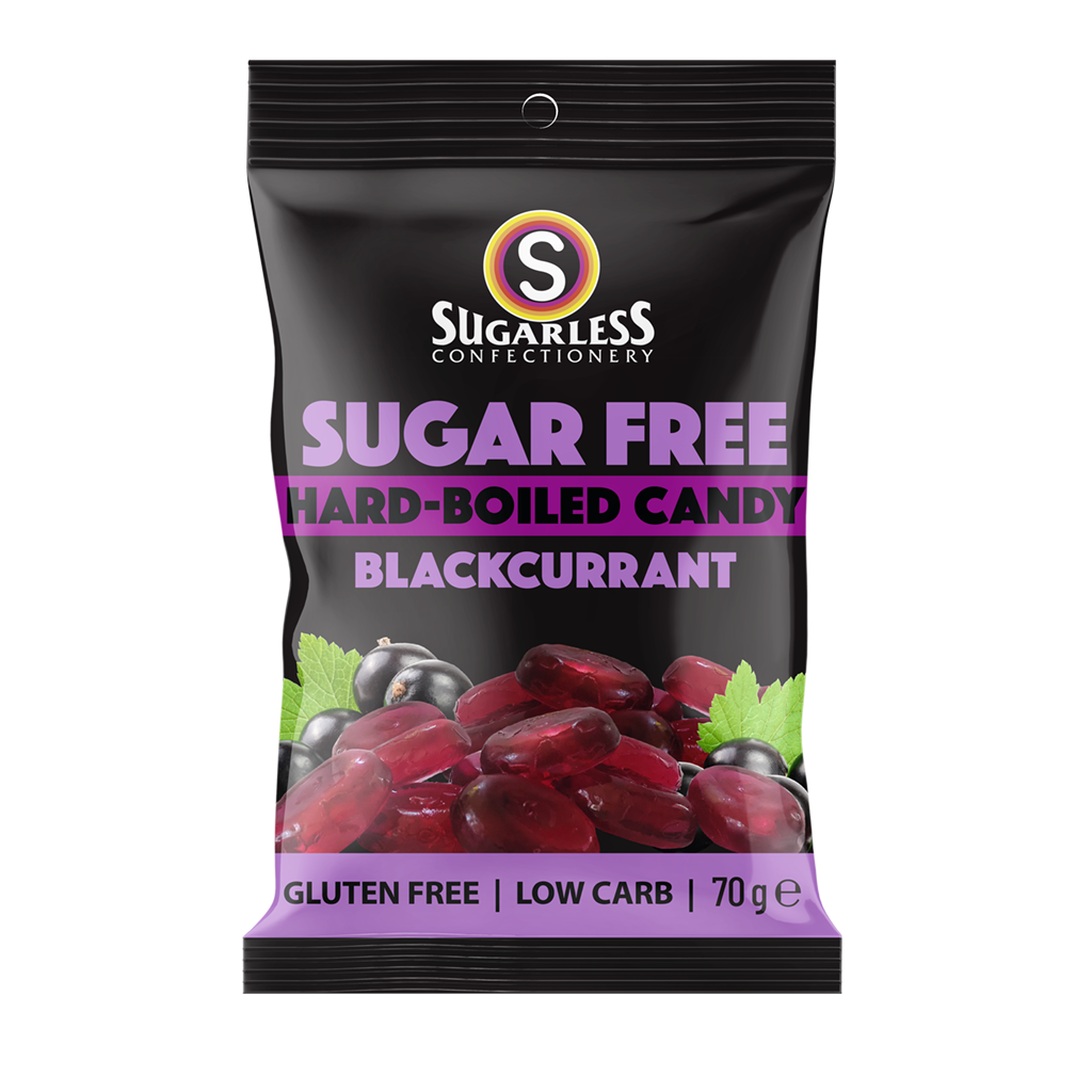 Blackcurrant - Sugarless Confectionery
