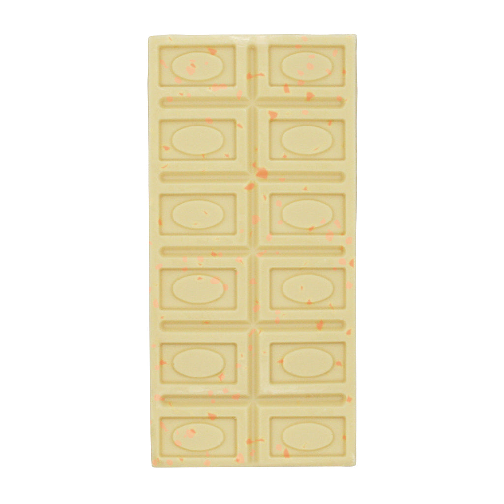 White Chocolate with Strawberries - 125g - Sugarless Confectionery