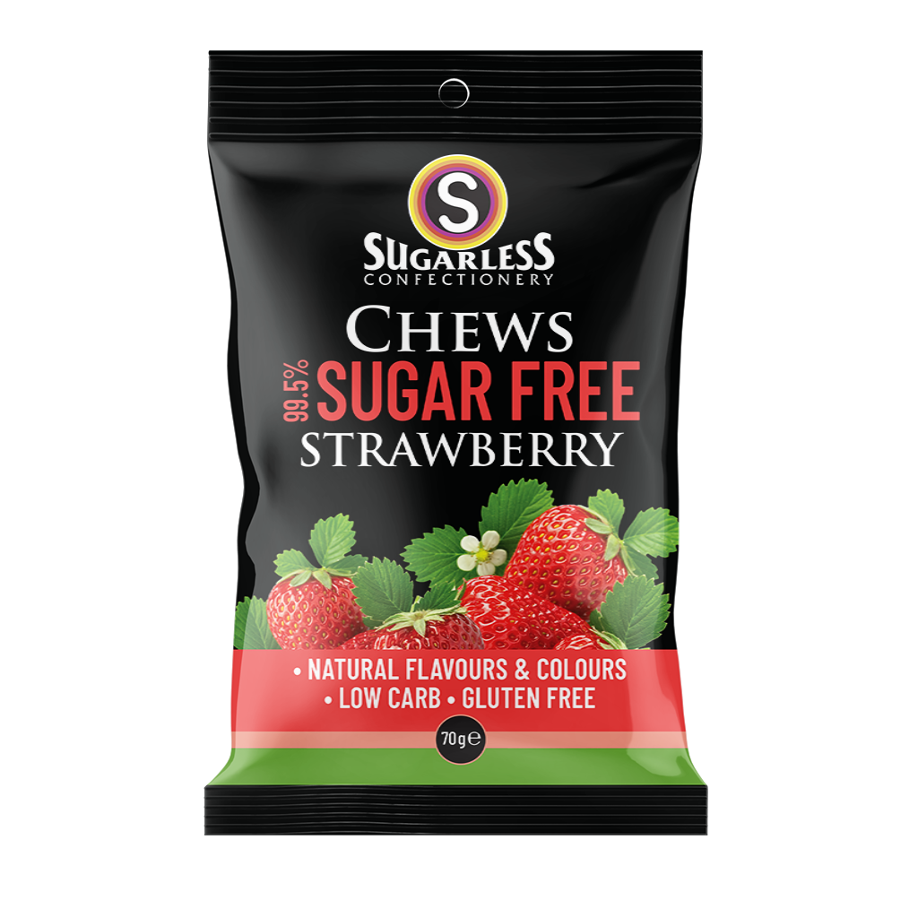Strawberry - Sugarless Confectionery