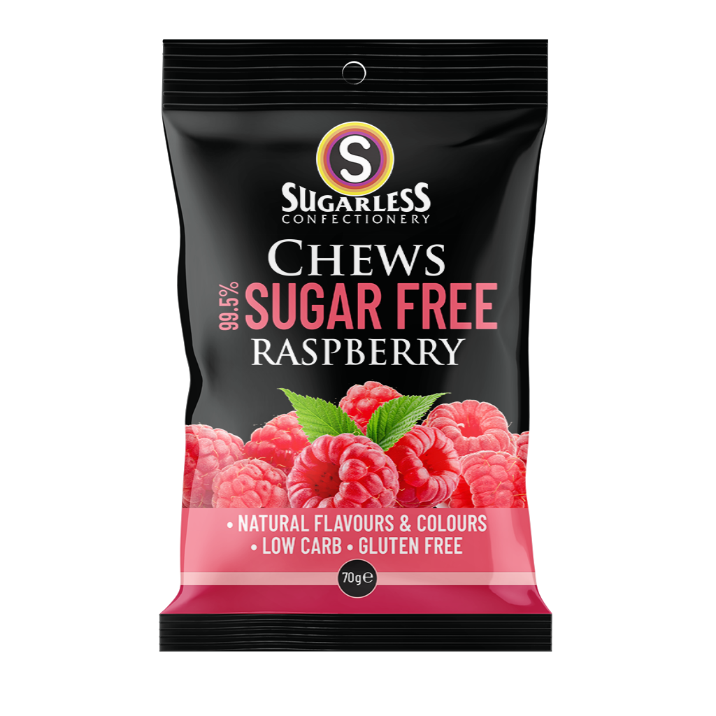 Raspberry - Sugarless Confectionery