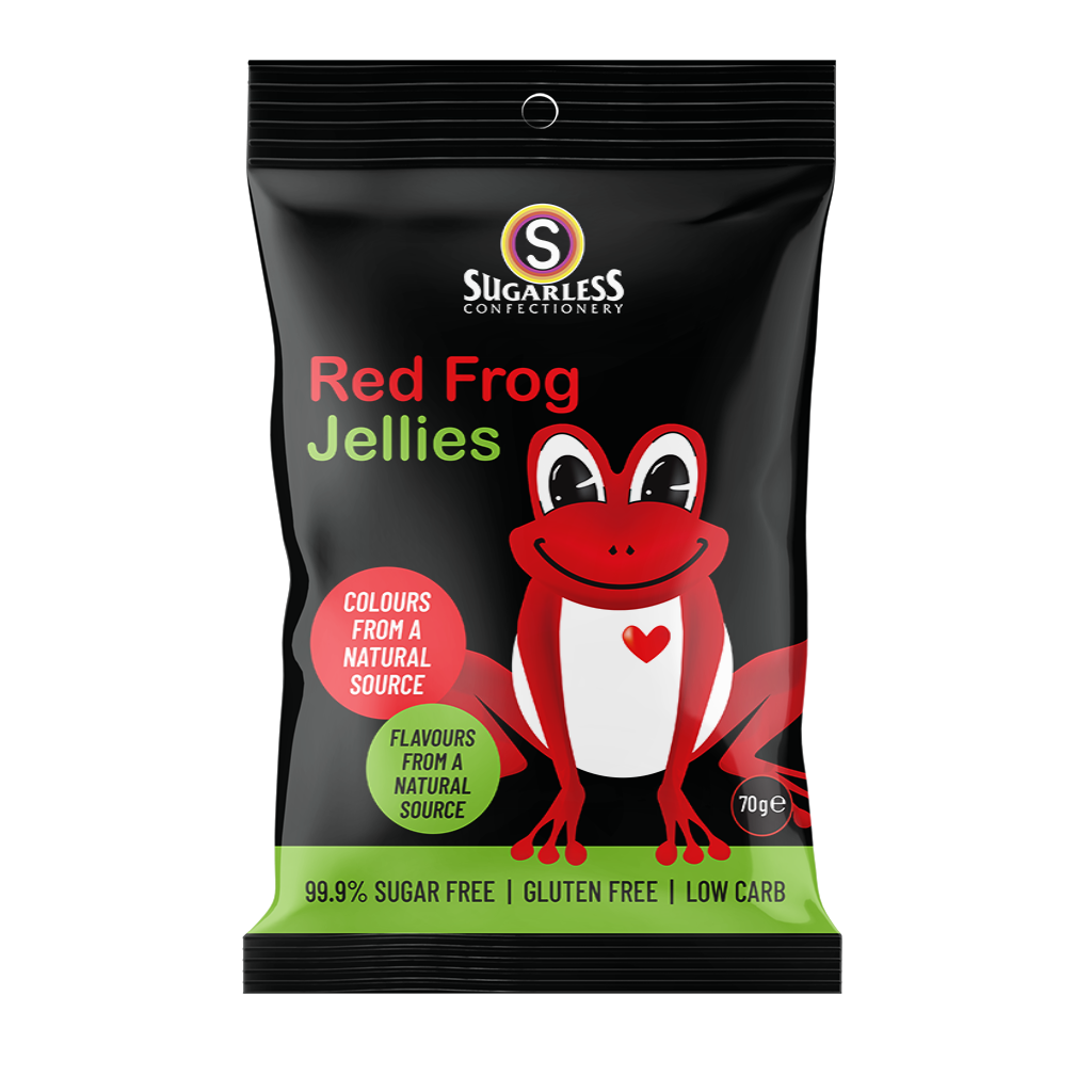 Red Frogs - Sugarless Confectionery