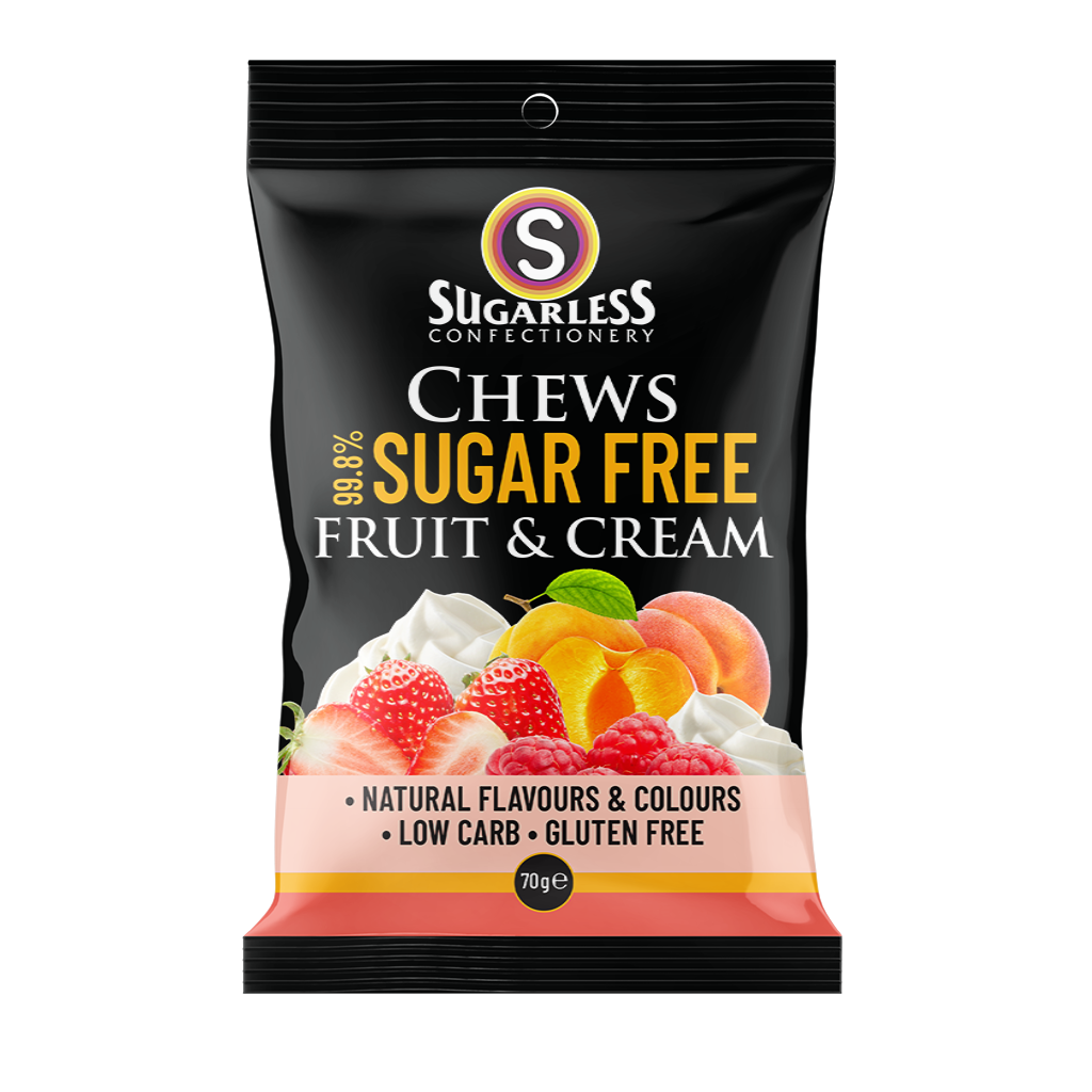 Fruit & Cream - Sugarless Confectionery